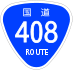 National Route 408 shield