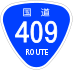 National Route 409 shield