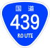 National Route 439 shield