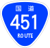 National Route 451 shield