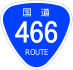 National Route 466 shield