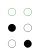 ⠢ (braille pattern dots-26)