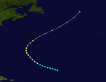 Track map of Hurricane Jig