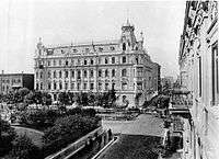 Tenement house of Mieczysław Pinkus in Łódź, before 1901