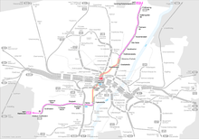 Possible route of the new U9 line