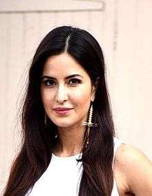 Katrina Kaif looking at the camera