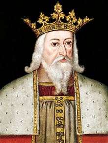 Early modern half-figure portrait of Edward III in his royal garb