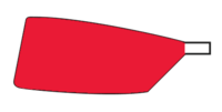 Image showing the rowing club's blade colours