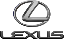 Circle-shaped logo with the letter 'L', above the word 'Lexus'.