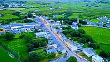 Louisburgh in the evening light