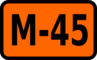 Autopista M-45 shield}}