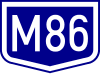 M/b86 expressway shield