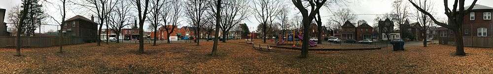 Dundas Street from Malta Park