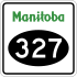 Provincial Road 327 shield