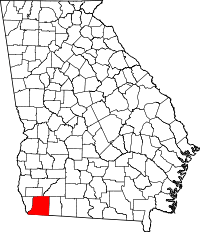 State map highlighting Decatur County