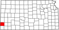 State map highlighting Stanton County