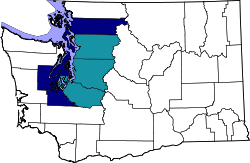 Map of Seattle-Tacoma metropolitan area