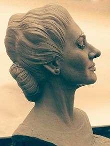  Maria Callas bust by Sissy Piana