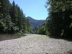 Mattole River at Arthur W. Way County Memorial Park