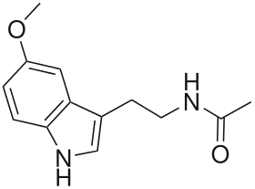 2d structure of melatonin