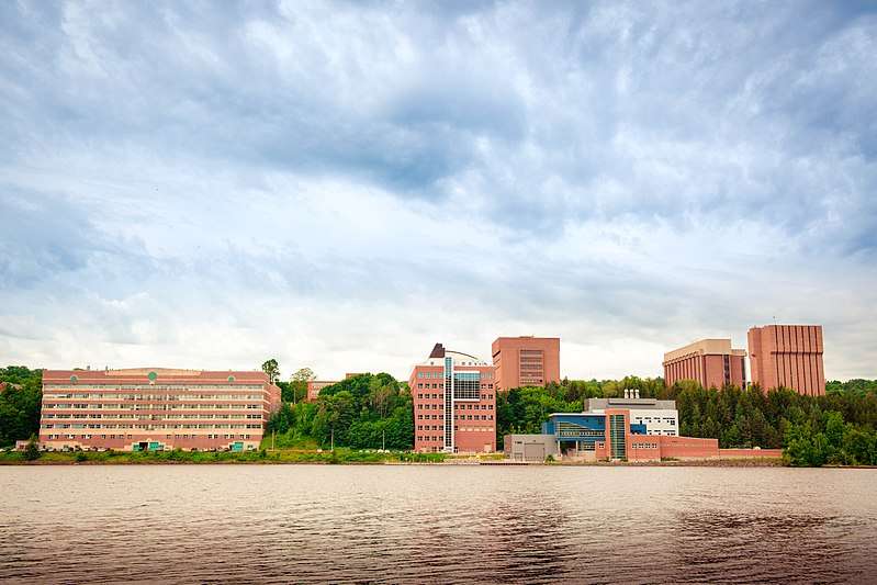 Michigan Tech's campus in Houghton, MI.