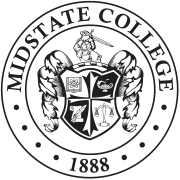 Midstate College seal