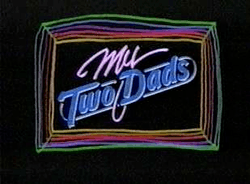 "My Two Dads" title card