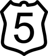 National Highway 5 shield