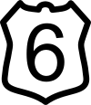 National Highway 6 shield