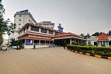 Outer view Narayana Institute of Cardiac Science, Bangalore. The group's flagship hospital.