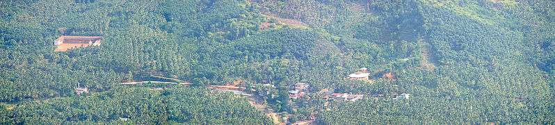 Neendunokki town from Palukaachi hills