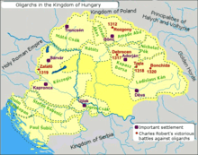 A dozen provinces depicted in a map