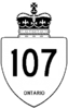 Highway 107 shield