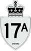 Highway 17A shield