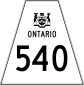 Highway 540 shield