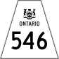 Highway 546 shield