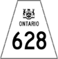 Highway 628 shield