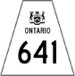 Highway 641 shield