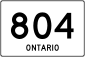 Highway 804 shield