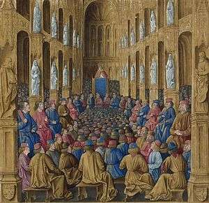 Illustration of the Council of Clermont