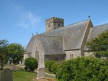 The Church of St John Pendeen (designed by Robert Aitken).