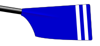 Image showing the rowing club's blade colours