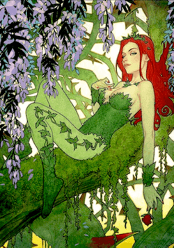 Poison Ivy on the variant cover of Batman vol. 3, #26 (Sept. 2017). Art by Joshua Middleton.