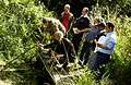 Pond dipping at Gunnersbury Triangle