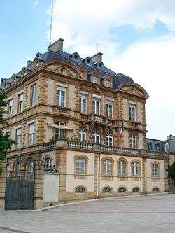 Prefecture building of the Lozère department, in Mende