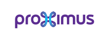 The logo of Proximus