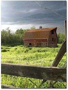 Example of the countryside around Barrhead