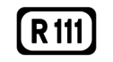 R111 road shield}}