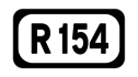 R154 road shield}}