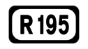 R195 road shield}}